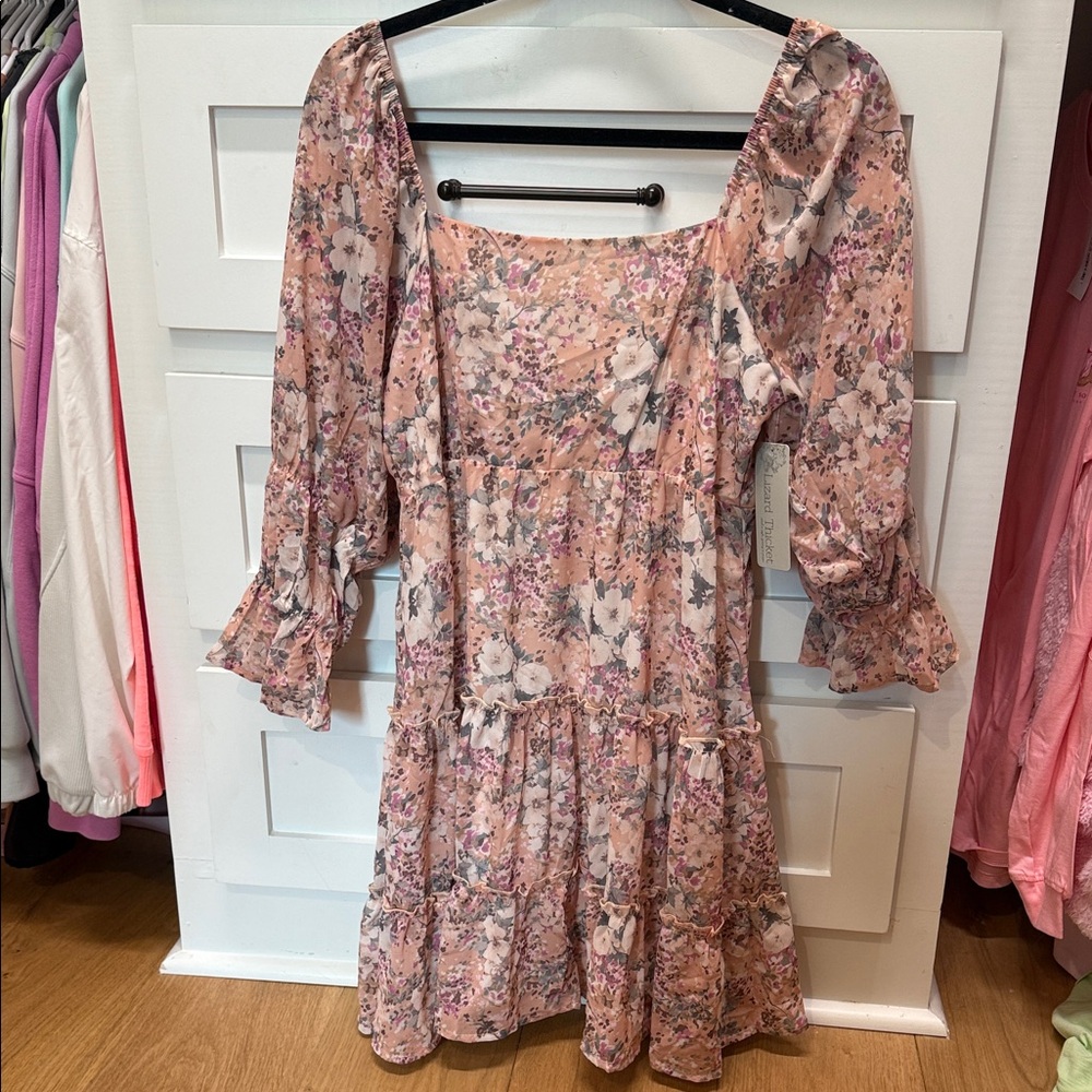 Floral Pink Dress